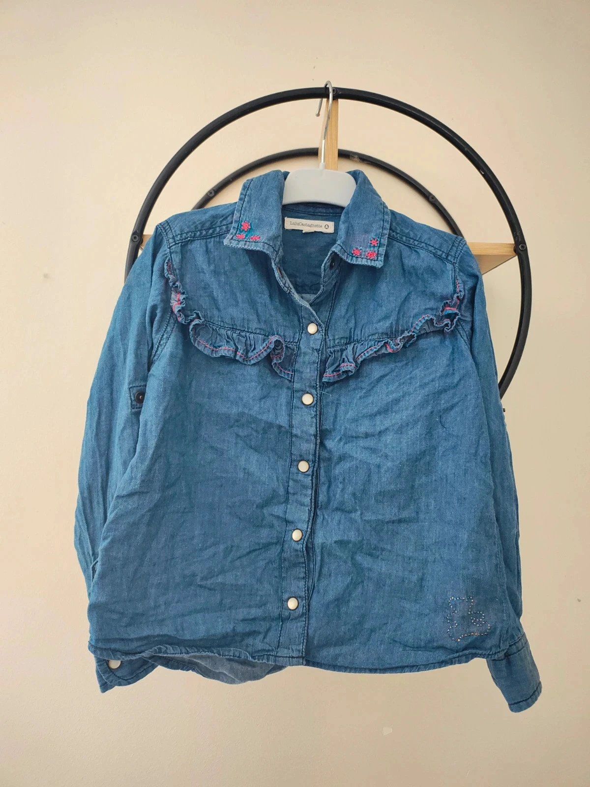 6 ans chemise lulu castagnette